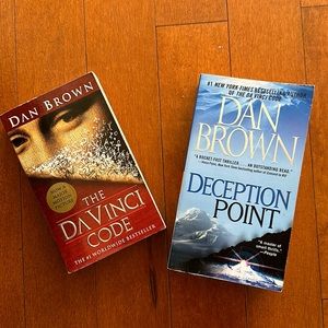 2 Dan brown books
